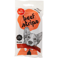 1 de Beste Hondensnacks beefstrips 10 stuks Foto van 1 de Beste Hondensnacks beefstrips 10 stuks