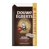 Douwe Egberts Intens Koffiepads familiepak Foto van Douwe Egberts Intens Koffiepads familiepak