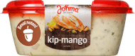 Johma Kip mango pistachenootje salade Foto van Johma Kip mango pistachenootje salade