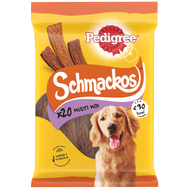 Pedigree Hondensnacks schmackos multi mix 20 stuks Foto van Pedigree Hondensnacks schmackos multi mix 20 stuks