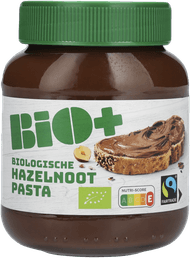 Bio+ Hazelnootpasta Foto van Bio+ Hazelnootpasta