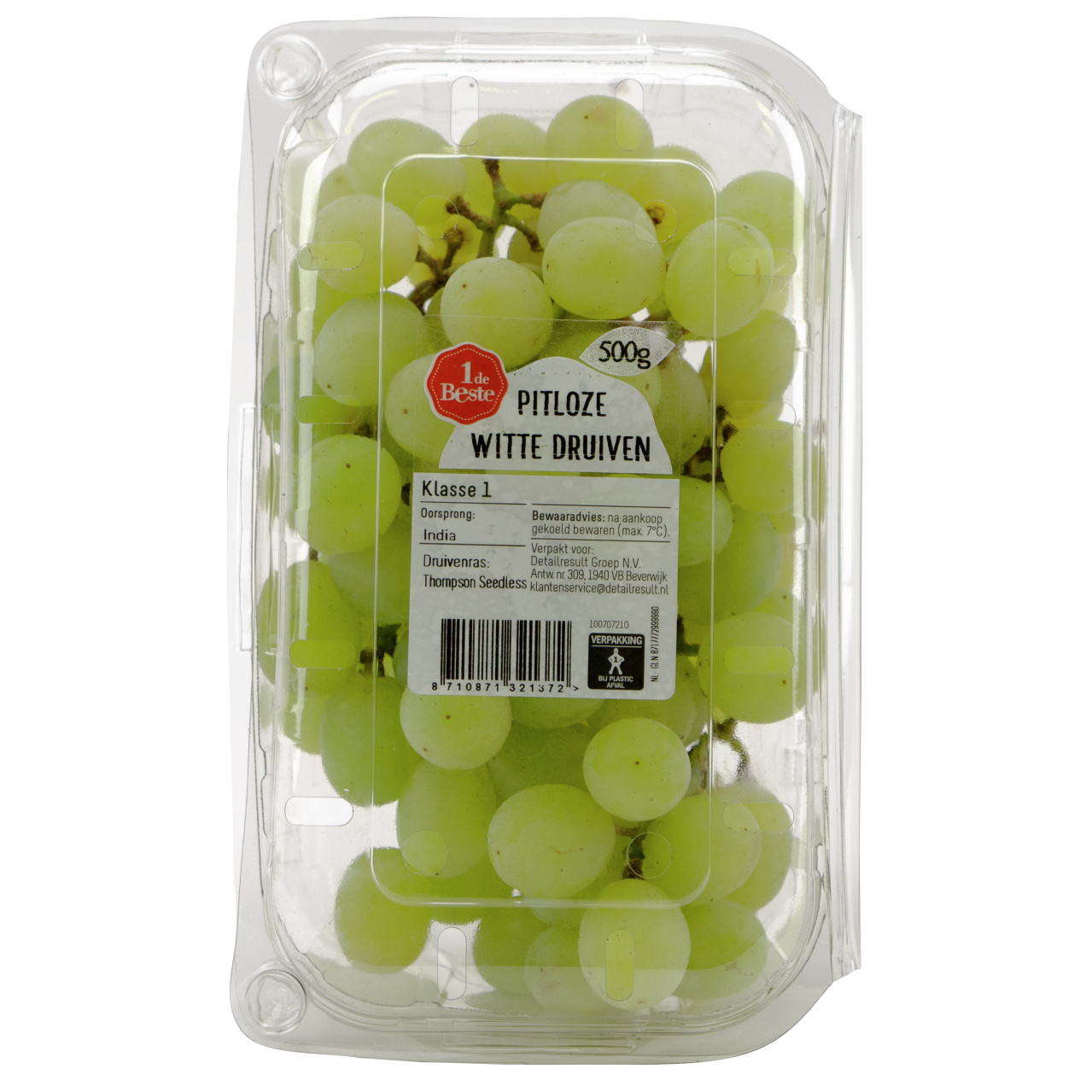 1 de Beste Pitloze witte druiven