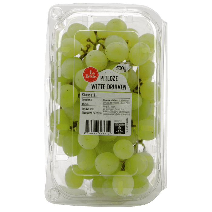 1 de Beste Pitloze witte druiven