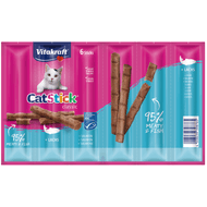 Vitakraft Kattensnacks sticks mini zalm 6 stuks Foto van Vitakraft Kattensnacks sticks mini zalm 6 stuks