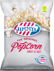 Foto van Jimmy's Original popcorn zoet & zout
