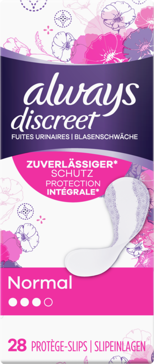 Always Discreet inlegkruisjes urineverlies normaal
