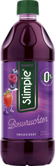 Foto van Slimpie Limonadesiroop bosvruchten
