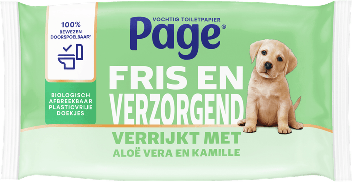 Page Vochtig toiletpapier aloe vera