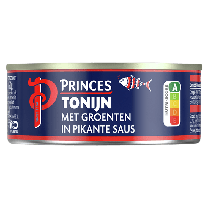 Princes Tonijnstukken met groenten