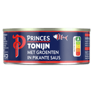 Princes Tonijnstukken met groenten Foto van Princes Tonijnstukken met groenten