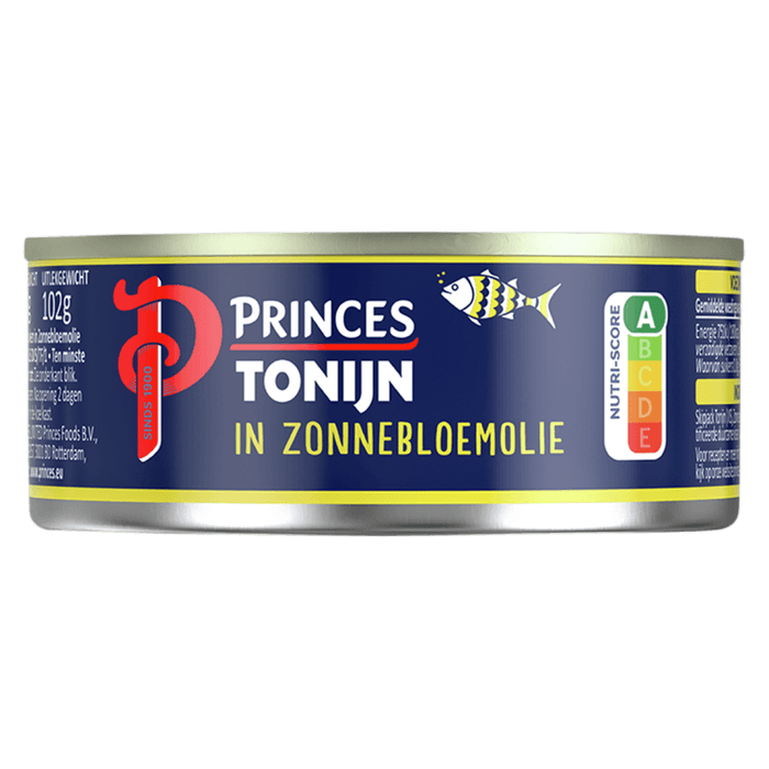 Princes Tonijnstukken in zonnebloemolie