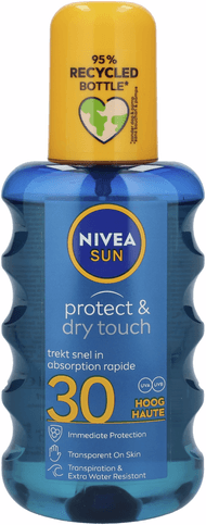 Nivea Sun dry touch factor 30 Foto van Nivea Sun dry touch factor 30