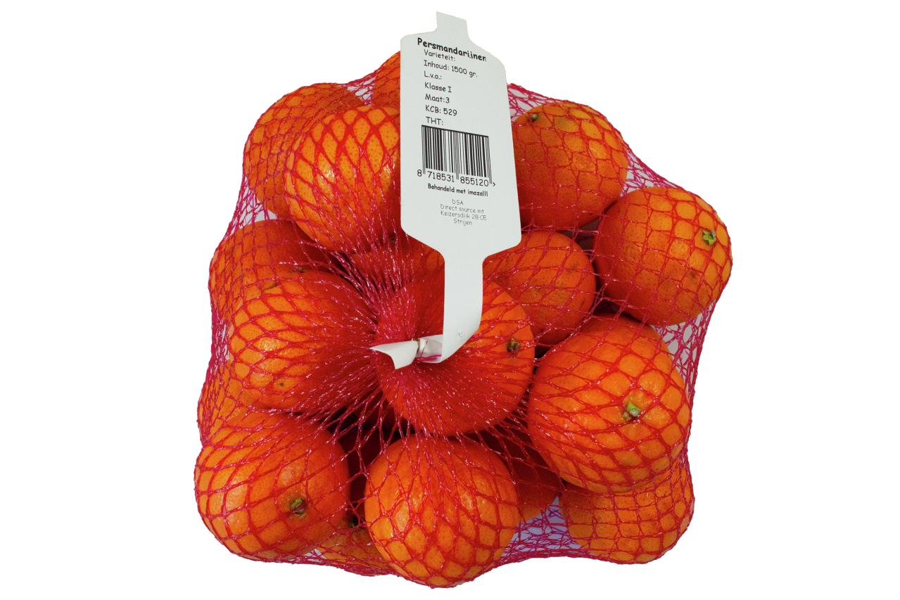 1 de Beste Grote mandarijnen verpakt