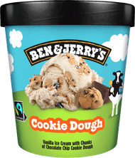 Ben & Jerry's Cookie dough Foto van Ben & Jerry's Cookie dough