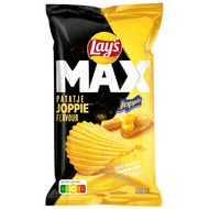 Lay's Ribbelchips max patatje joppie Foto van Lay's Ribbelchips max patatje joppie