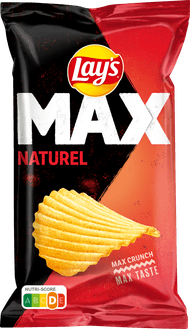 Lay's Ribbelchips Max original Foto van Lay's Ribbelchips Max original