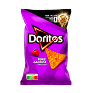 Doritos Tortilla chips pure paprika Foto van Doritos Tortilla chips pure paprika
