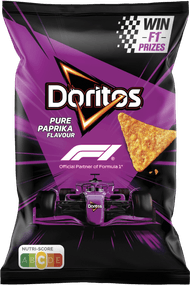 Doritos Tortilla chips pure paprika Foto van Doritos Tortilla chips pure paprika