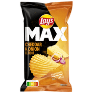 Lay's Chips max cheddar onion Foto van Lay's Chips max cheddar onion