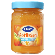 Foto van Hero Jam 40% minder zoet abrikozen