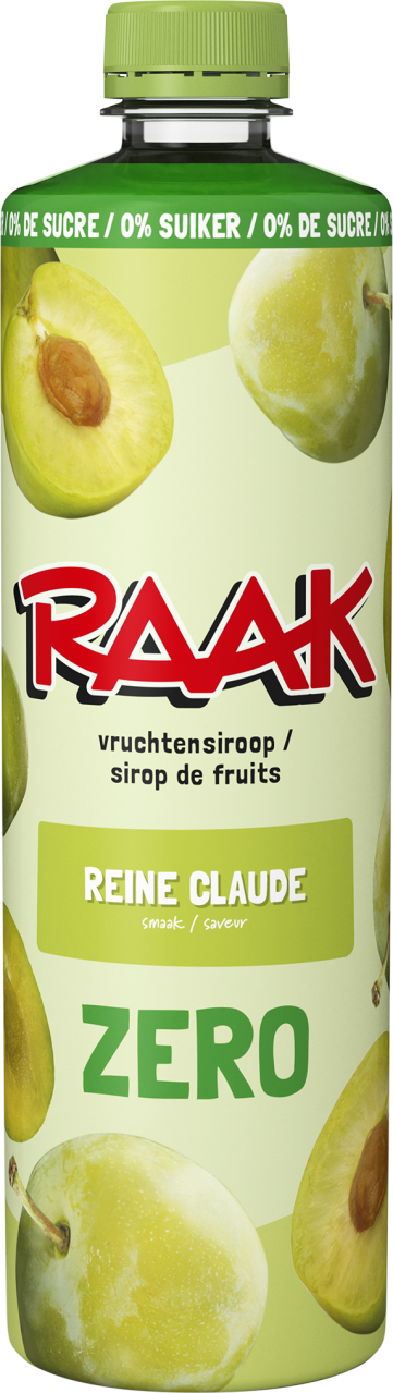 Raak Limonadesiroop reine claude zero