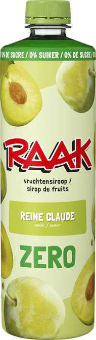 Foto van Raak Limonadesiroop reine claude zero