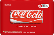 Foto van Coca-Cola Regular 12x33 cl