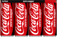 Coca-Cola Zero 8x25 cl Foto van Coca-Cola Zero 8x25 cl