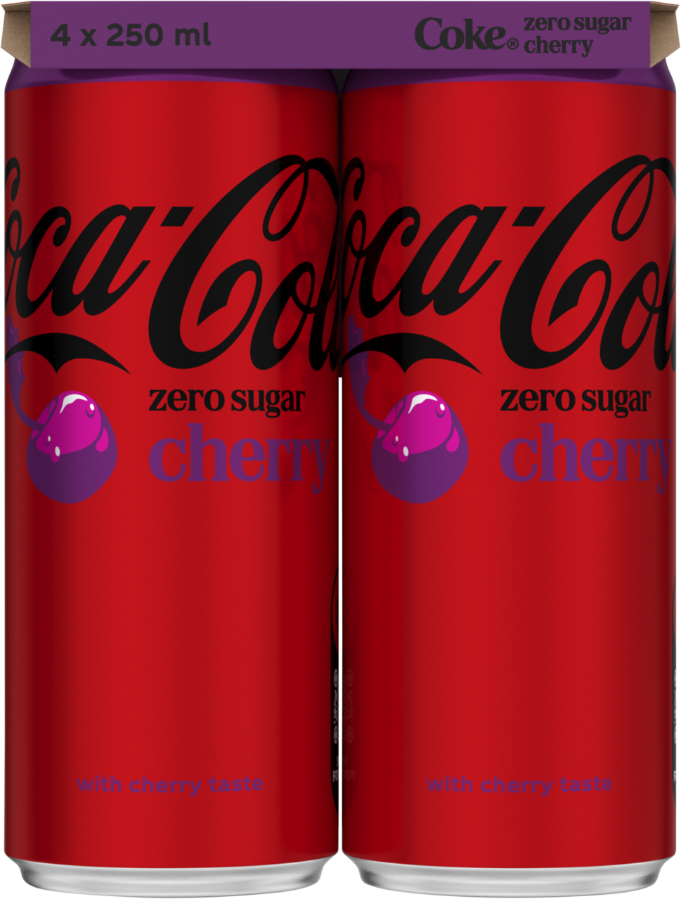 Coca-Cola Zero cherry 4x25 cl