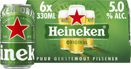 Heineken Pilsener 6x33 cl Foto van Heineken Pilsener 6x33 cl