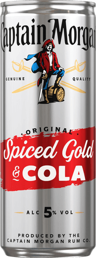 Captain Morgan Cola Foto van Captain Morgan Cola
