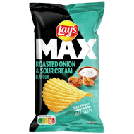 Lay's Chips max roasted onion & sour cream Foto van Lay's Chips max roasted onion & sour cream