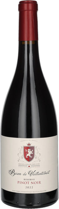 Foto van Baron de Vaillantcourt Pinot noir