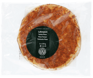 Wahid Turkse pizza lahmacun 2 st. Foto van Wahid Turkse pizza lahmacun 2 st.