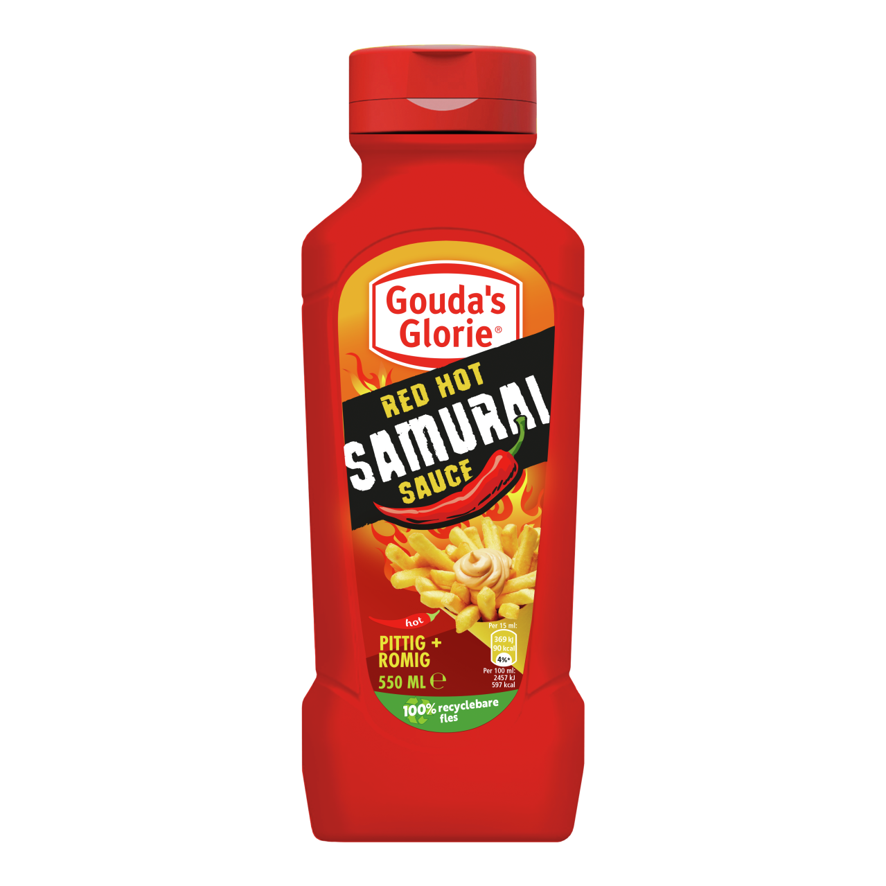 Gouda's Glorie red hot samurai saus