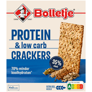 Bolletje Crackers protein low carb Foto van Bolletje Crackers protein low carb