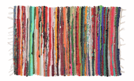 Foto van Geweven kleed multicolor 120x180cm