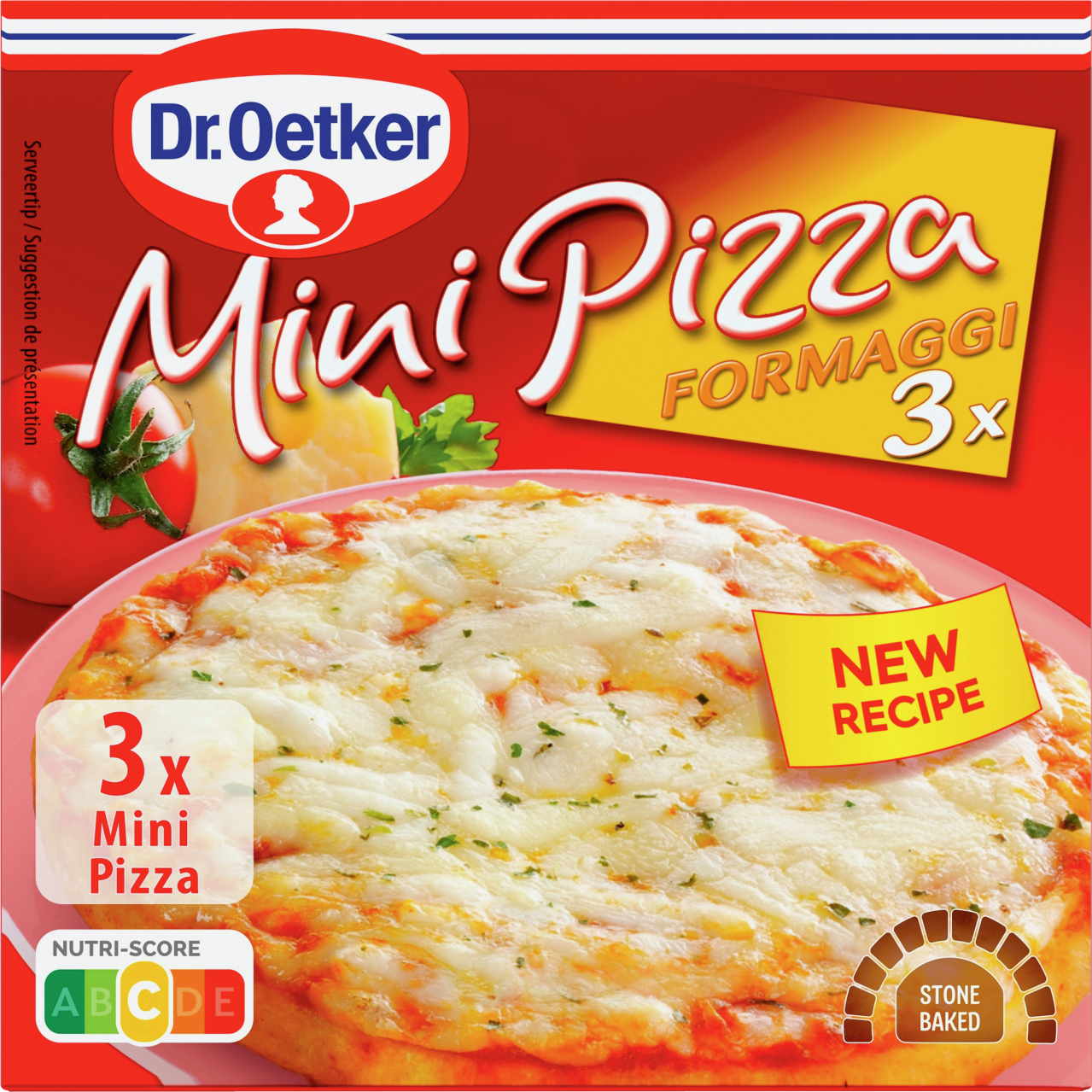 Dr. Oetker Mini pizza formaggi 3 st.