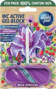 Ambi Pur Toiletblok wild hibiscus Foto van Ambi Pur Toiletblok wild hibiscus