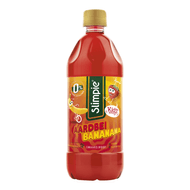 Foto van Slimpie Kids limonadesiroop aardbei banaan