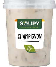 Soupy Champignonsoep vers Foto van Soupy Champignonsoep vers