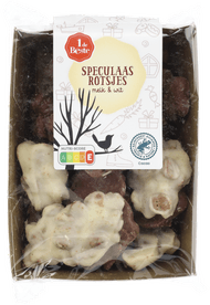 Foto van 1 de Beste speculaasrotsjes melk & wit