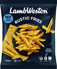 Lamb Weston Fries rustic Foto van Lamb Weston Fries rustic