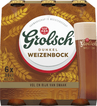 Grolsch Weizenbock 6x 30cl Foto van Grolsch Weizenbock 6x 30cl