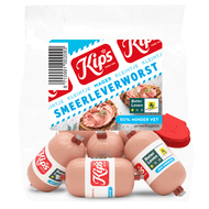 Kips Smeerleverworst kleintje mager Foto van Kips Smeerleverworst kleintje mager