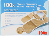 Pleisters waterbestendig 100-dlg Foto van Pleisters waterbestendig 100-dlg