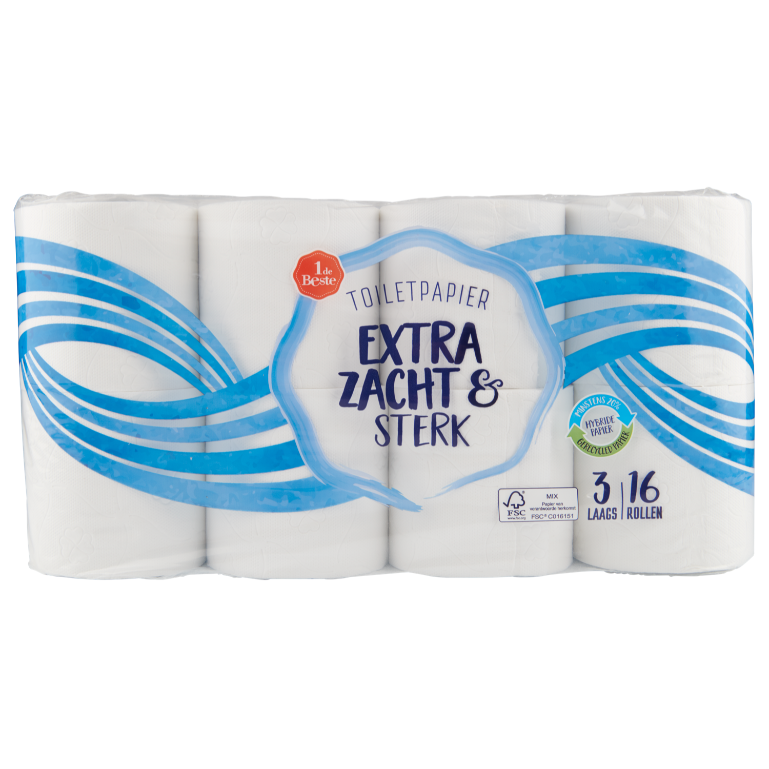 1 de Beste Toiletpapier 3 laags