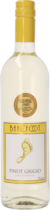 Foto van Barefoot Pinot grigio