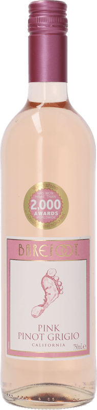 Foto van Barefoot Pinot grigio pink