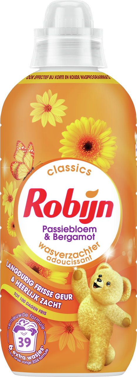 Robijn Wasverzachter passiebl. & bergamot 39 wb